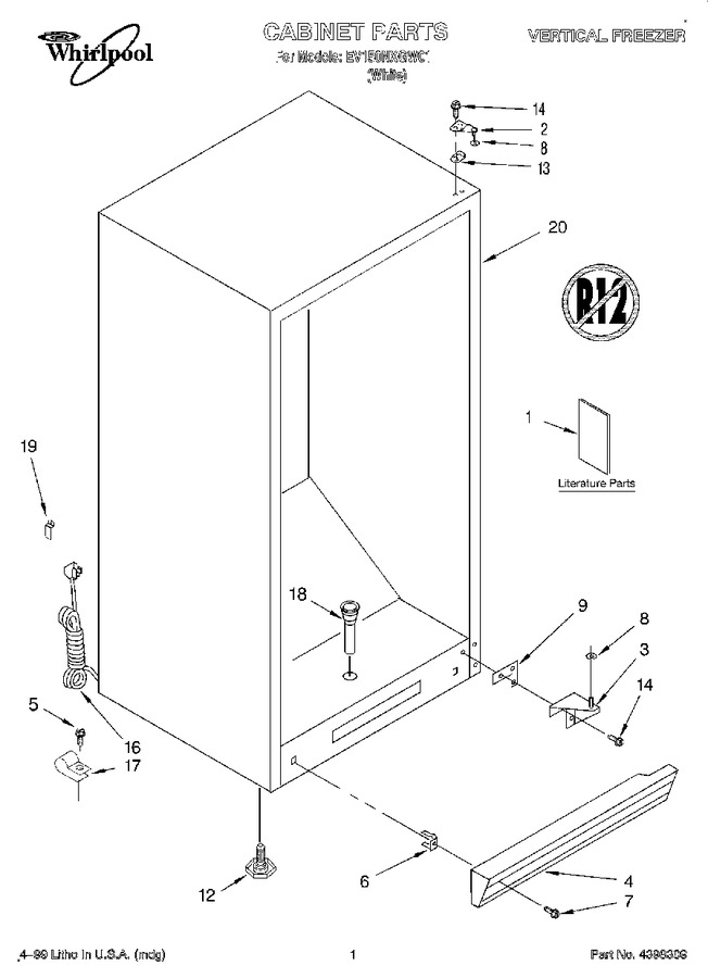 Diagram for EV150NXGW01