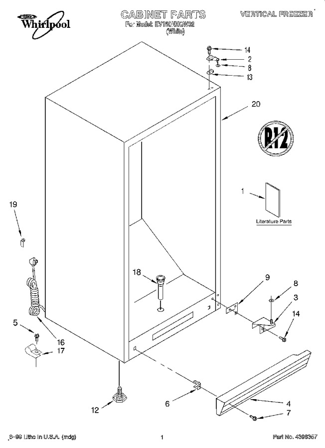 Diagram for EV150NXGW02