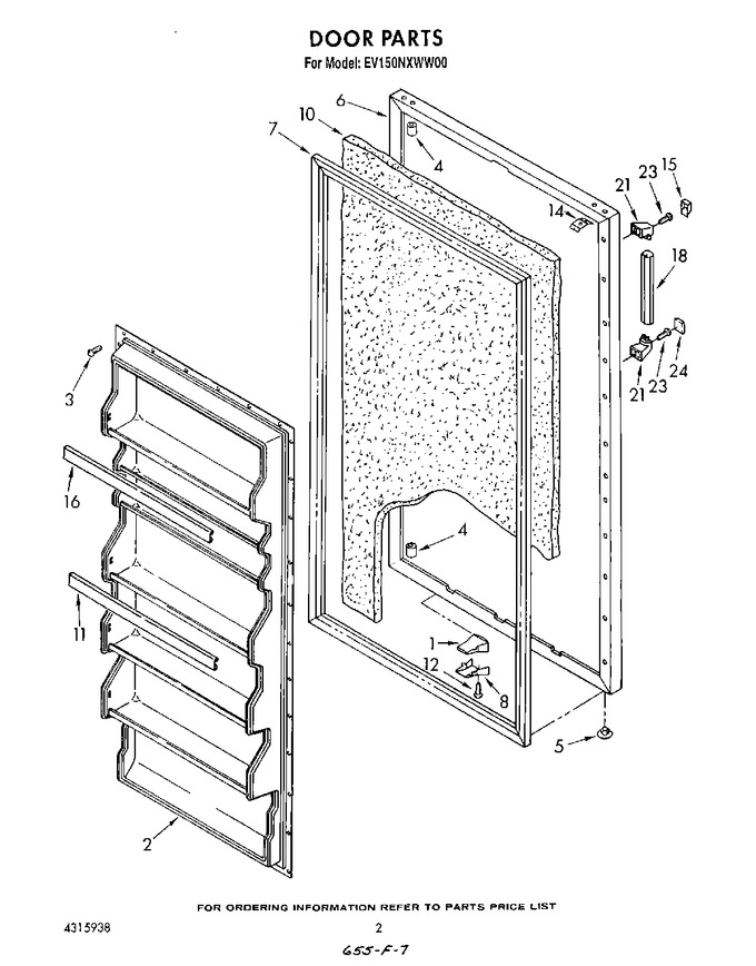 Diagram for EV150NXWN00