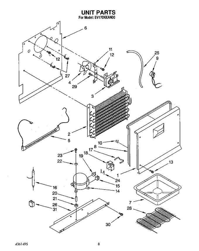 Diagram for EV170NXAN00