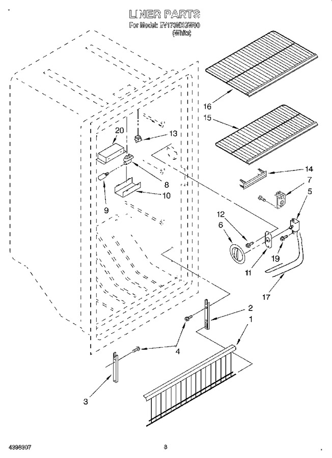 Diagram for EV170NXGW00