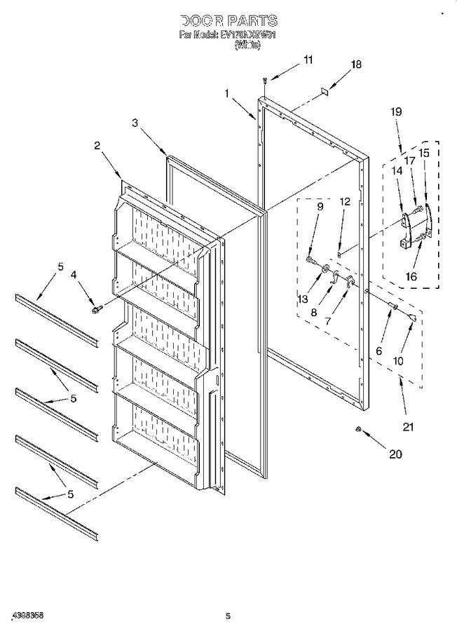 Diagram for EV170NXGW01