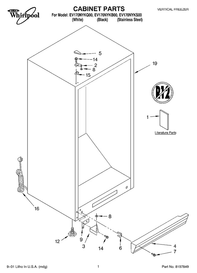 Diagram for EV170NYKQ00