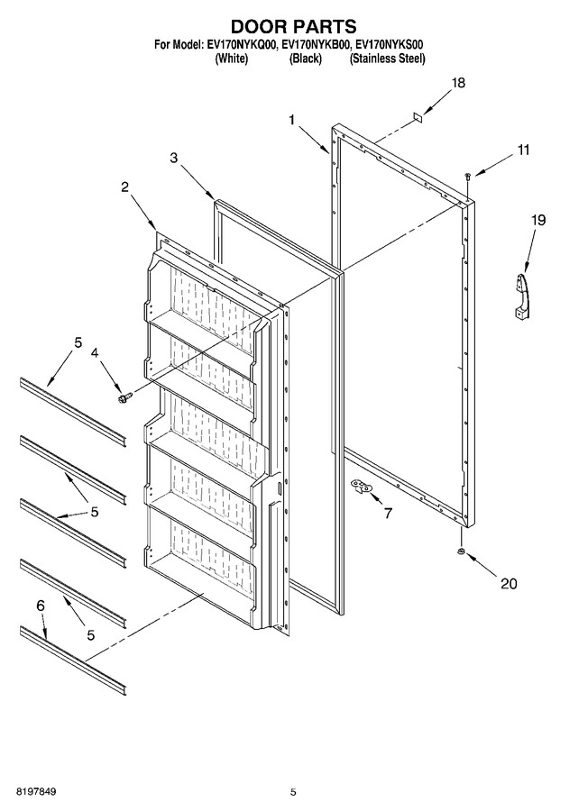 Diagram for EV170NYKQ00