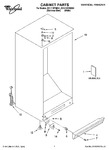 Diagram for 01 - Cabinet Parts