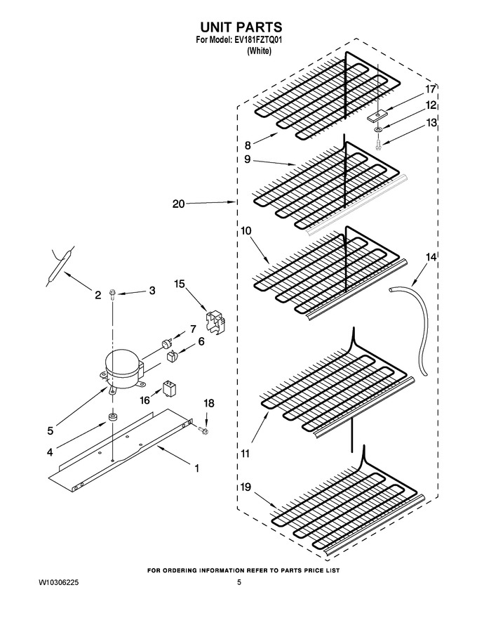 Diagram for EV181FZTQ01