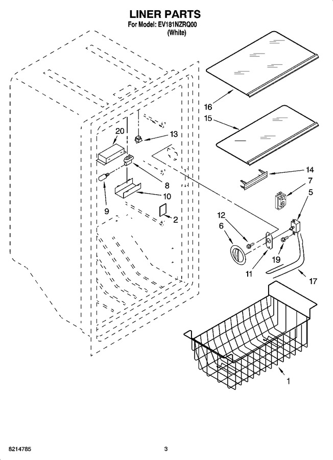 Diagram for EV181NZRQ00