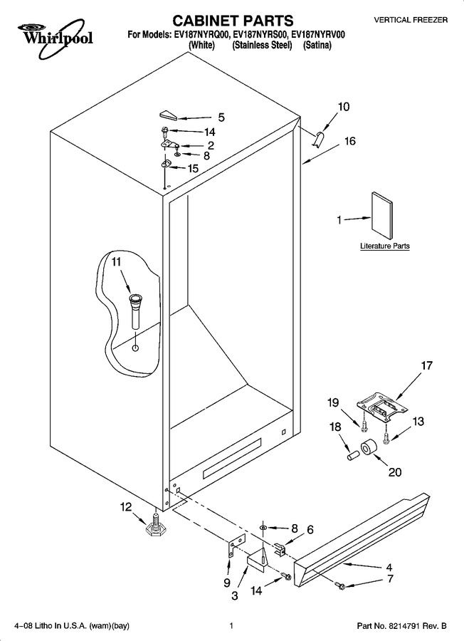 Diagram for EV187NYRQ00