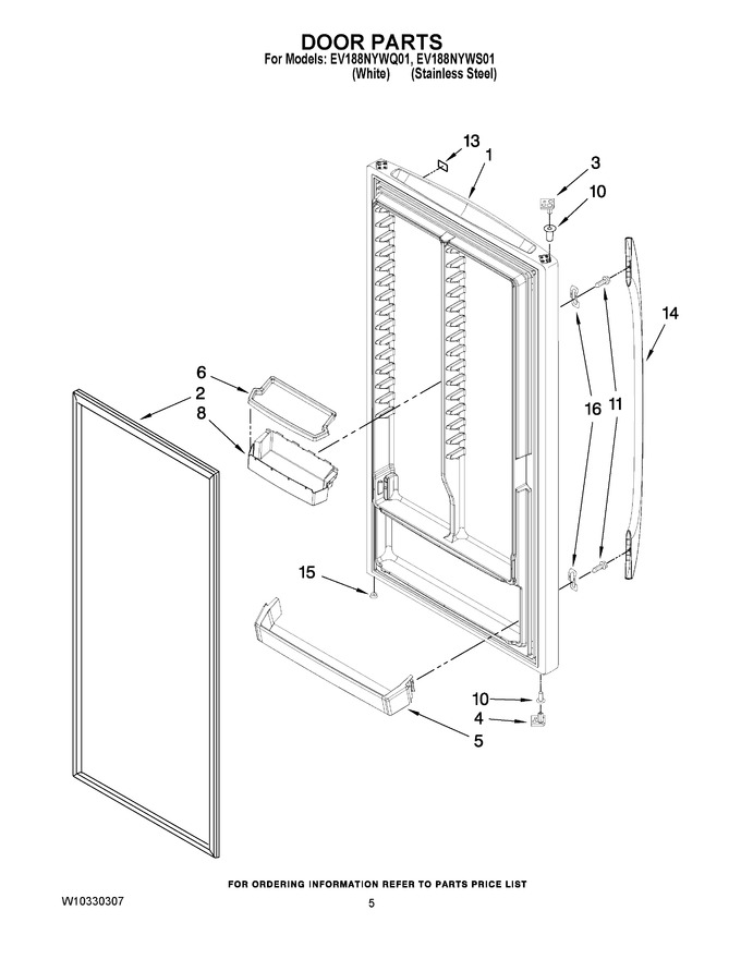 Diagram for EV188NYWS01