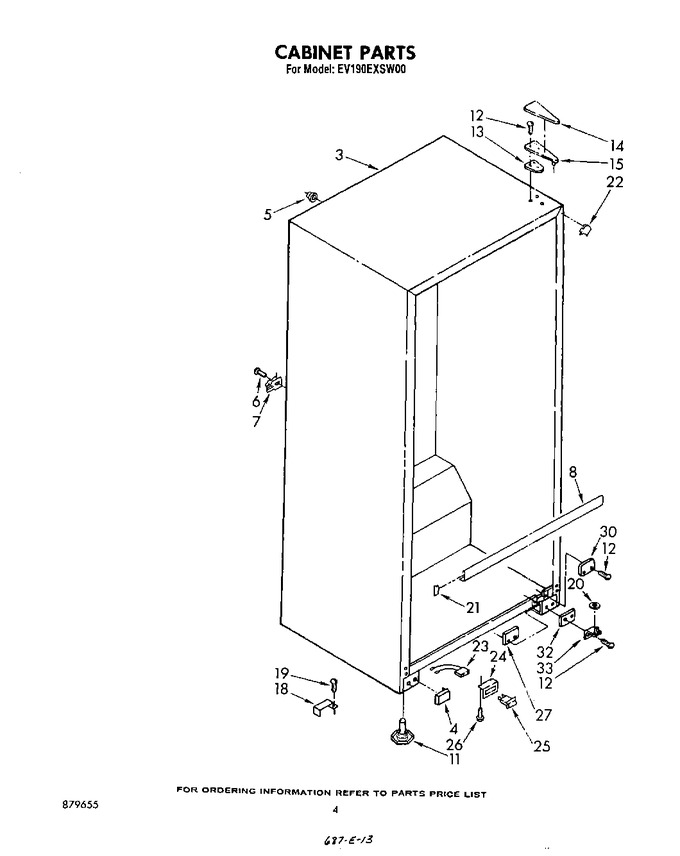 Diagram for EV190EXSW00