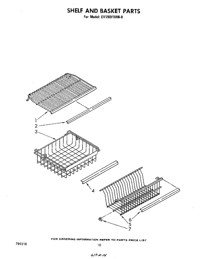 Diagram for EV190FXRW0