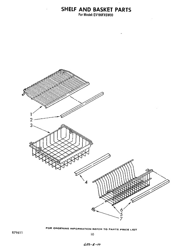 Diagram for EV190FXSW00