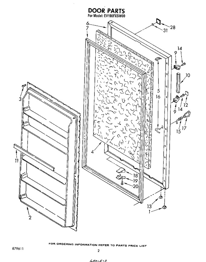 Diagram for EV190FXSW00