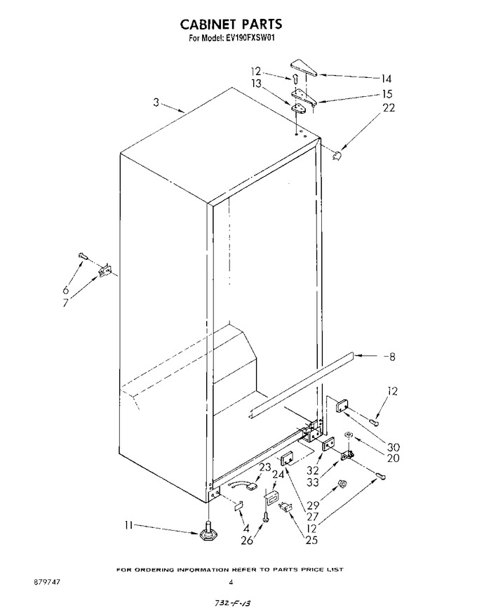 Diagram for EV190FXSW01