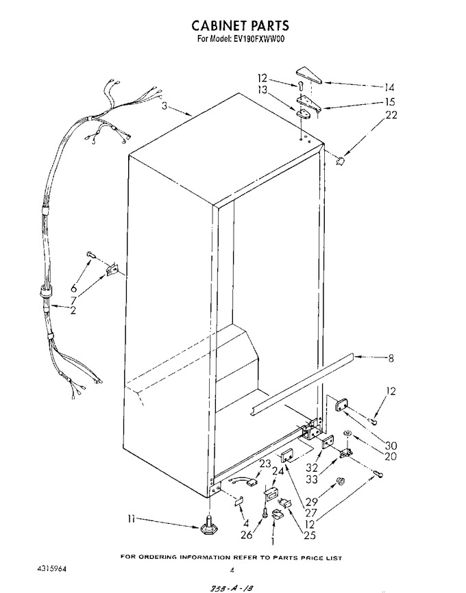 Diagram for EV190FXWW00