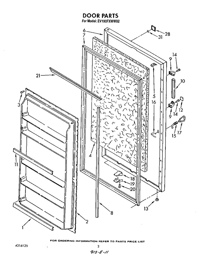 Diagram for EV190FXWW02