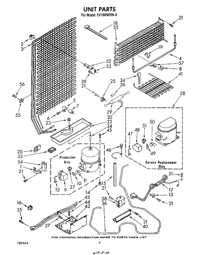 Diagram for EV190NXRW0