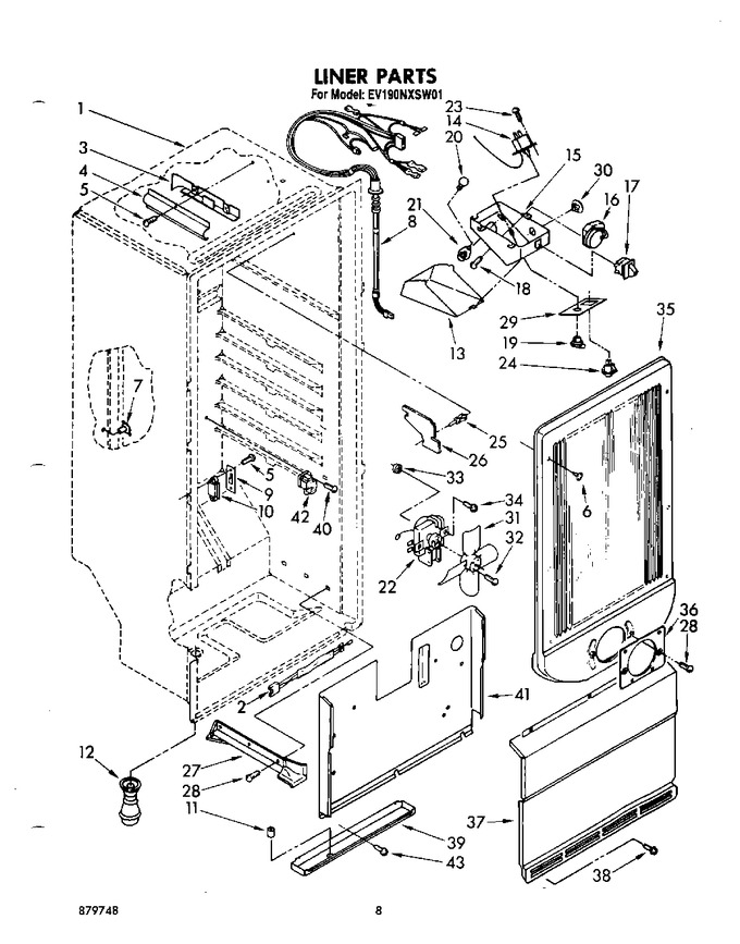 Diagram for EV190NXSW01