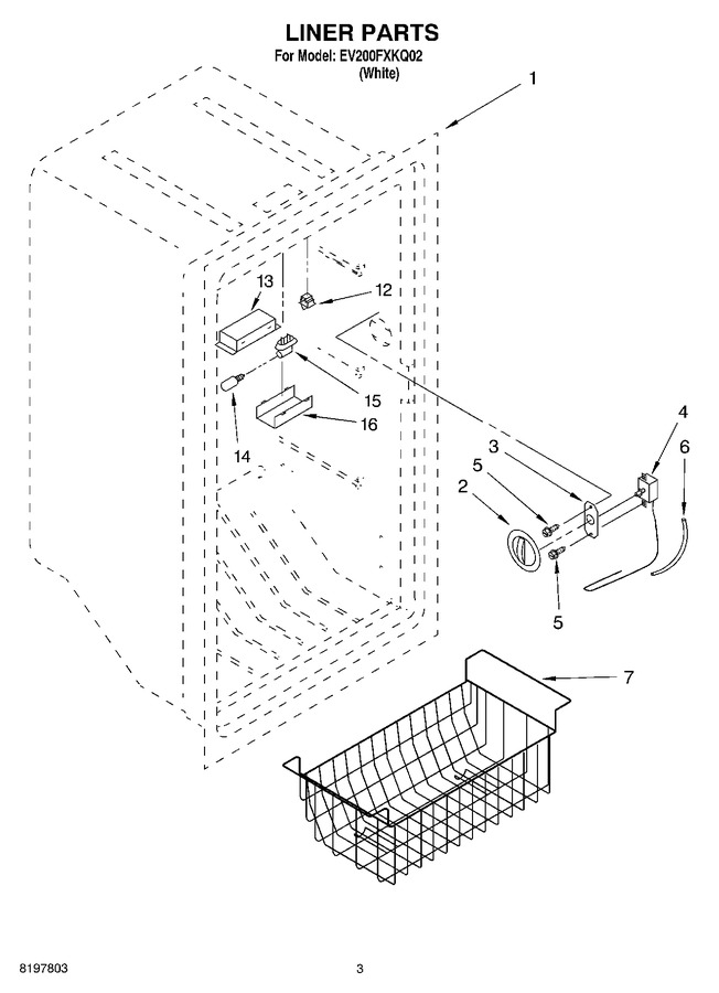 Diagram for EV200FXKQ02