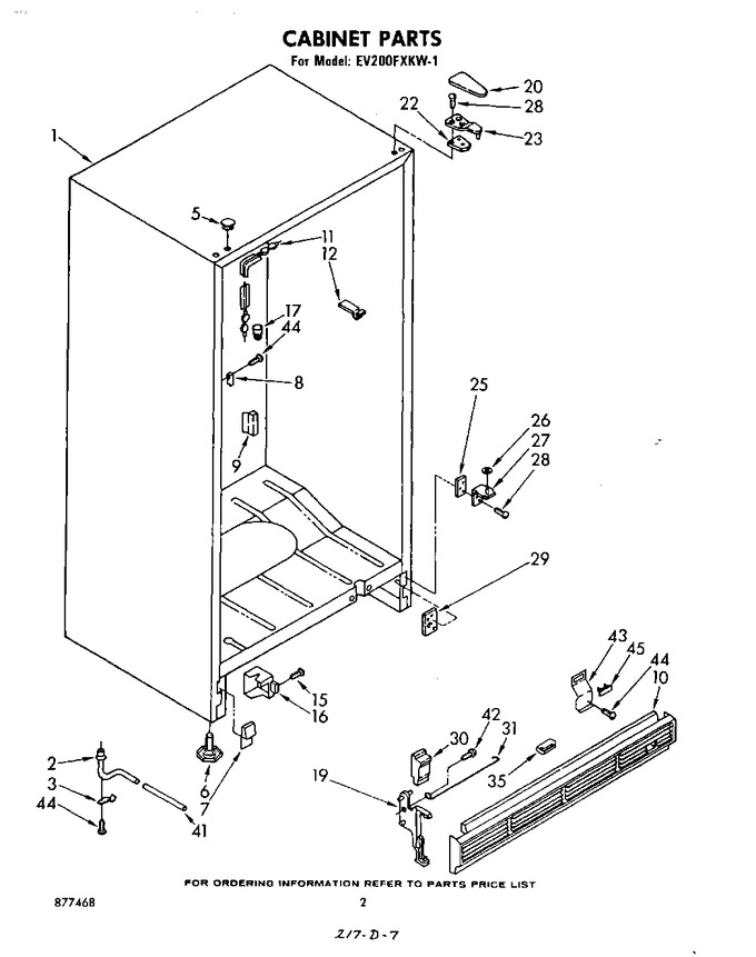 Diagram for EV200FXKW1