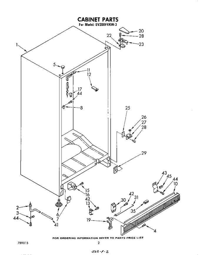 Diagram for EV200FXKW3