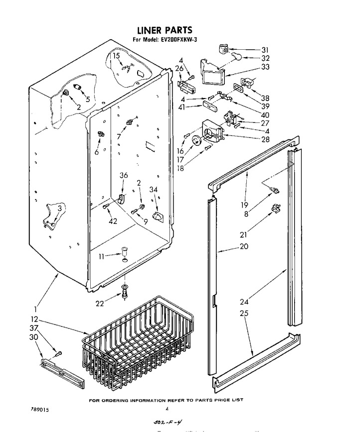 Diagram for EV200FXKW3