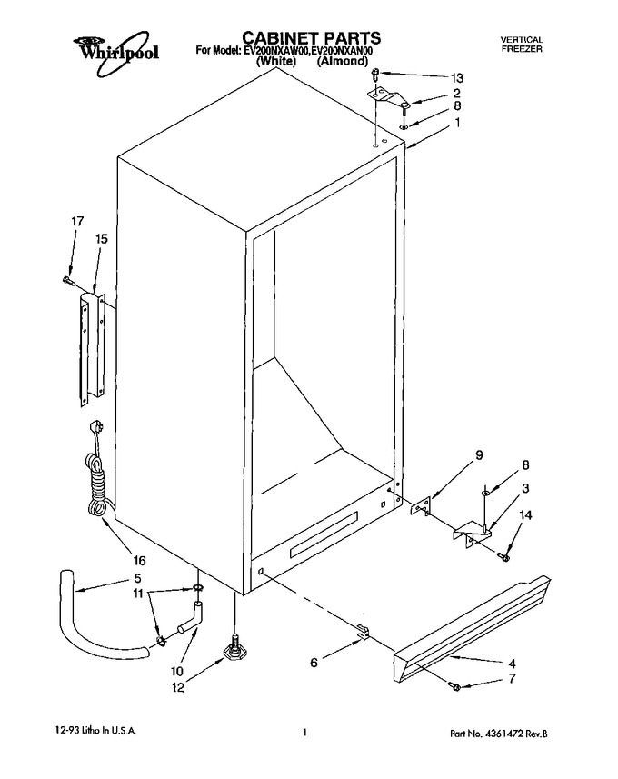 Diagram for EV200NXAW00