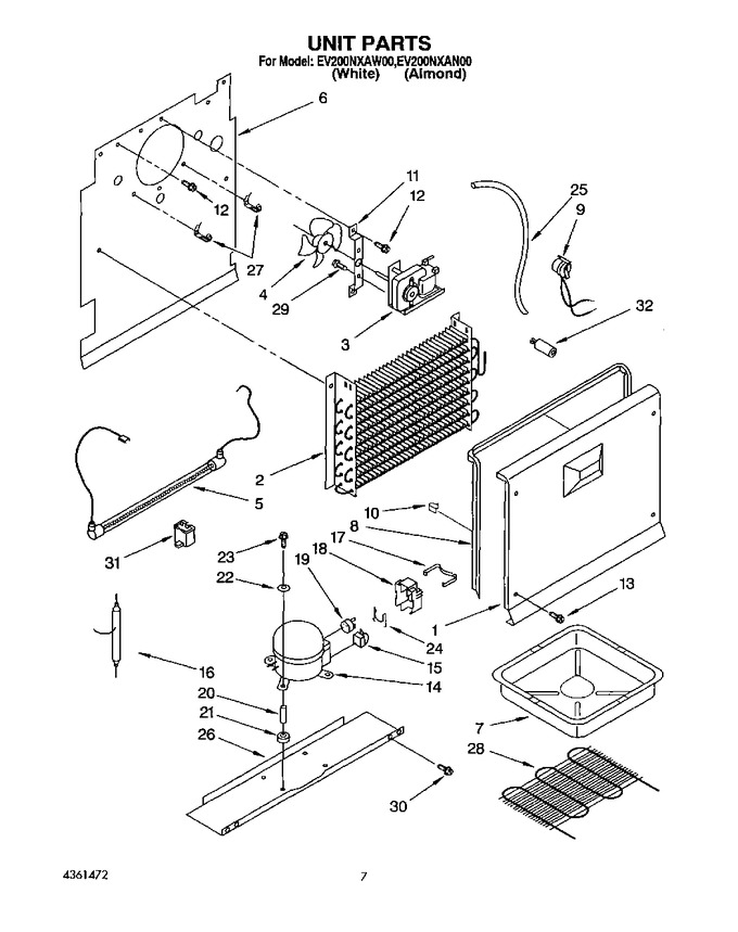 Diagram for EV200NXAW00