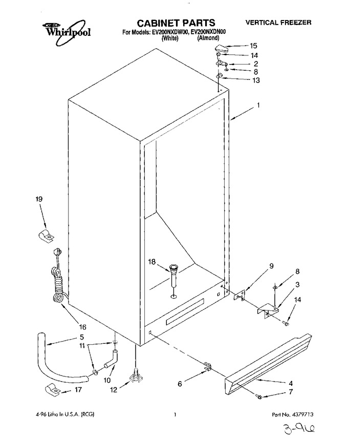 Diagram for EV200NXDW00