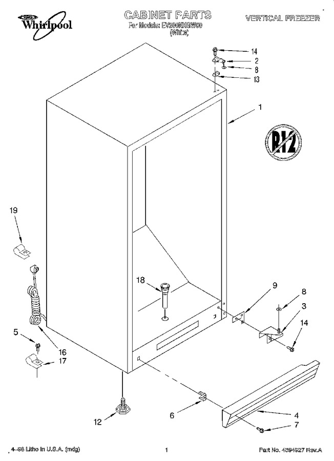 Diagram for EV200NXGW00