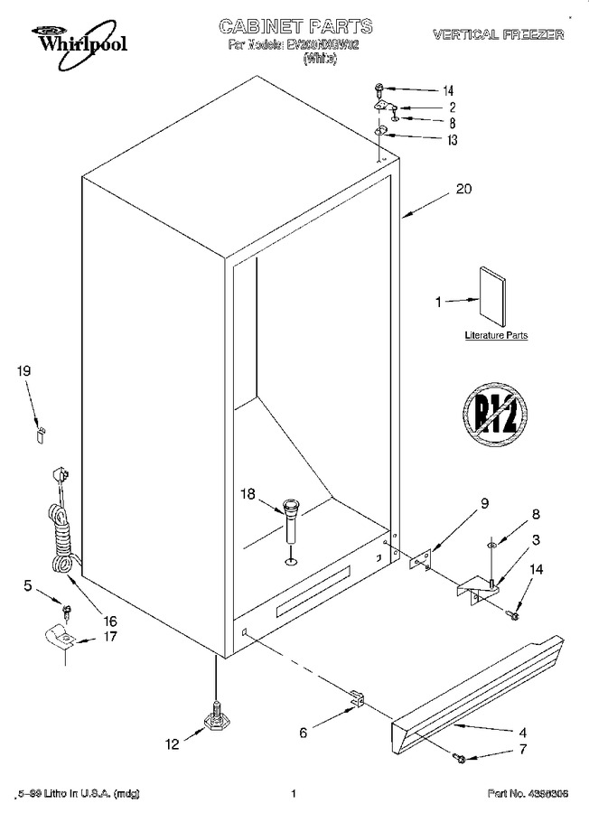 Diagram for EV200NXGW02