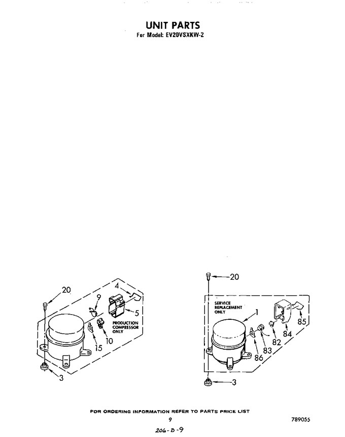 Diagram for EV20VSXKW2