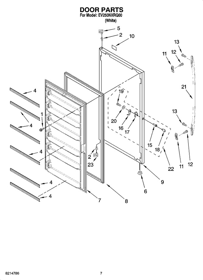 Diagram for EV250NXRQ00