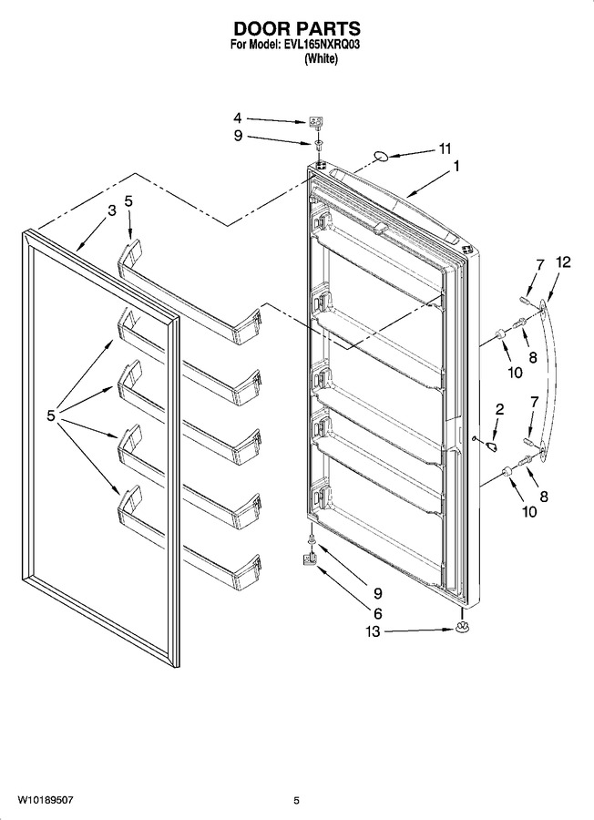 Diagram for EVL165NXRQ03
