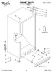 Diagram for 01 - Cabinet Parts
