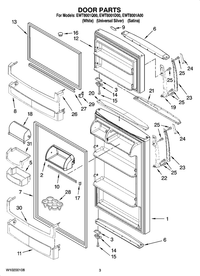 Diagram for EWT8001Q00
