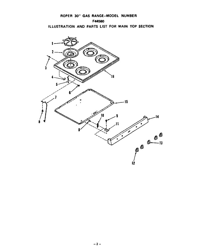 Diagram for F4458W0