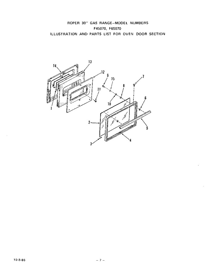 Diagram for F6507W0