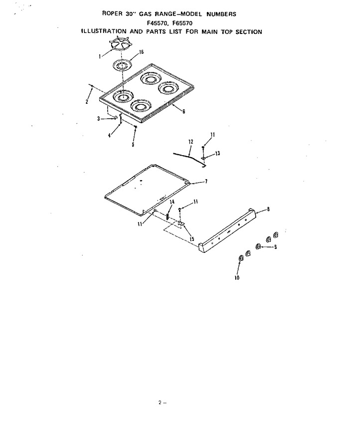 Diagram for F6557W0