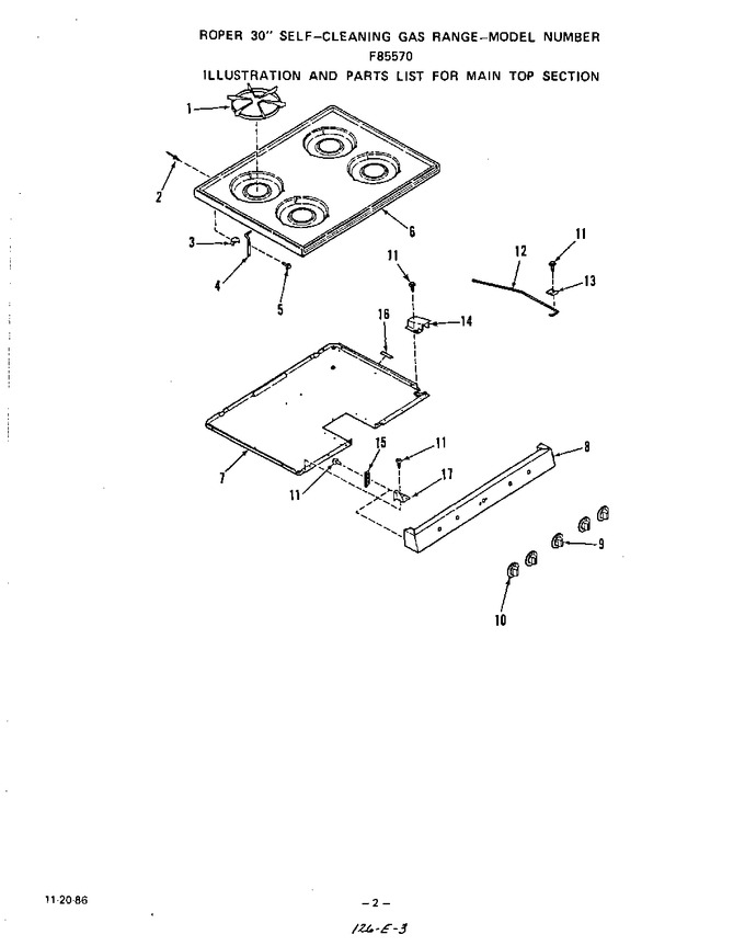Diagram for F8557W0