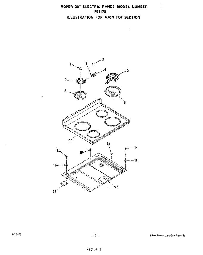 Diagram for F9817W0