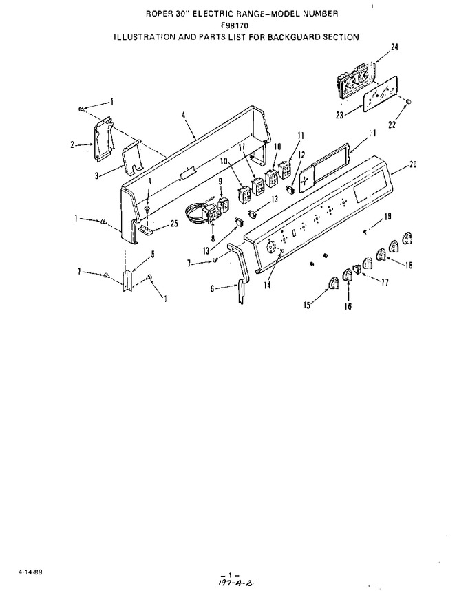 Diagram for F9817W0