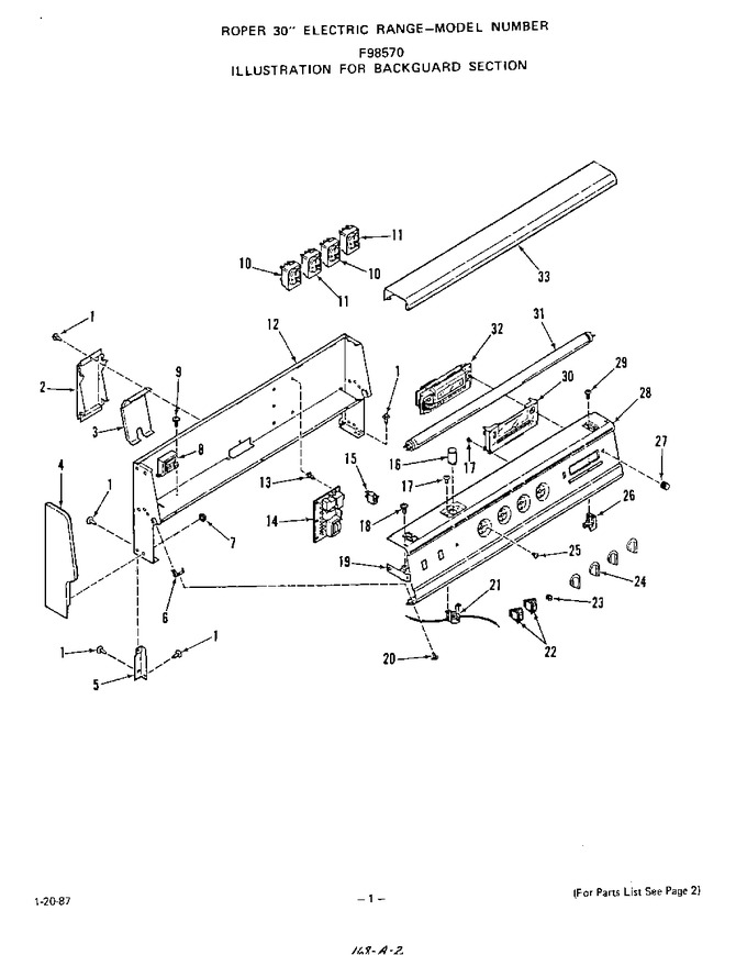Diagram for F9857W0