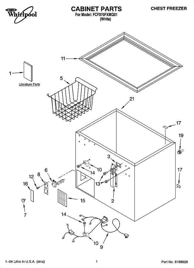 Diagram for FCF070FXMQ01