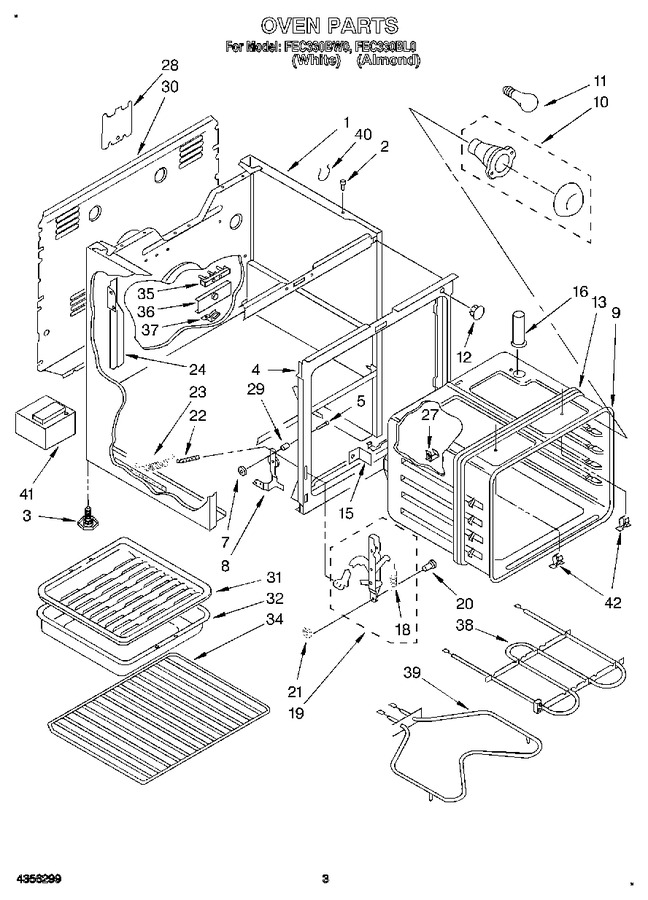 Diagram for FEC330BW0