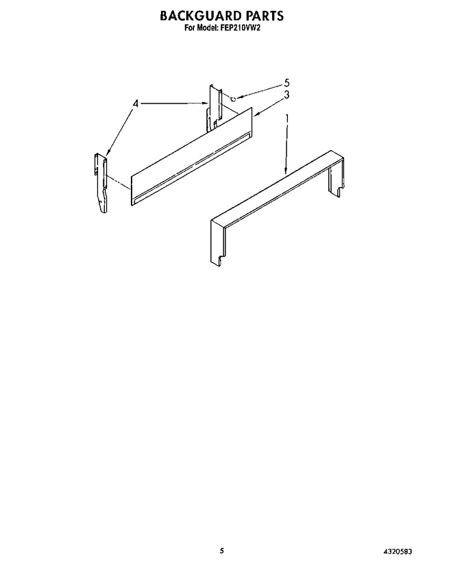 Diagram for FEP210VW2