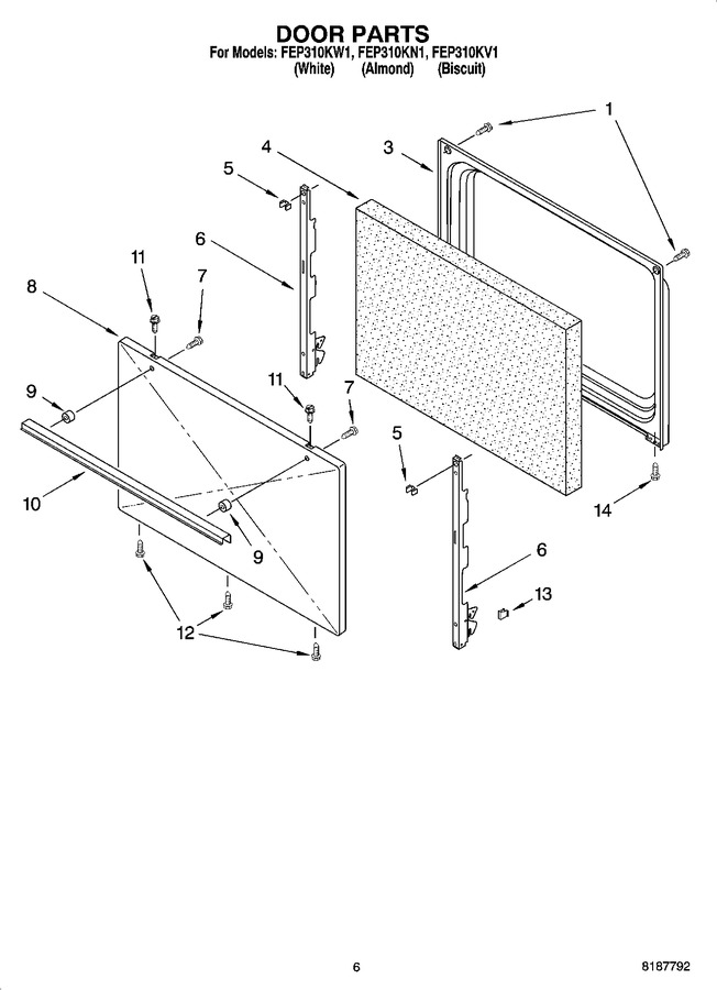 Diagram for FEP310KW1