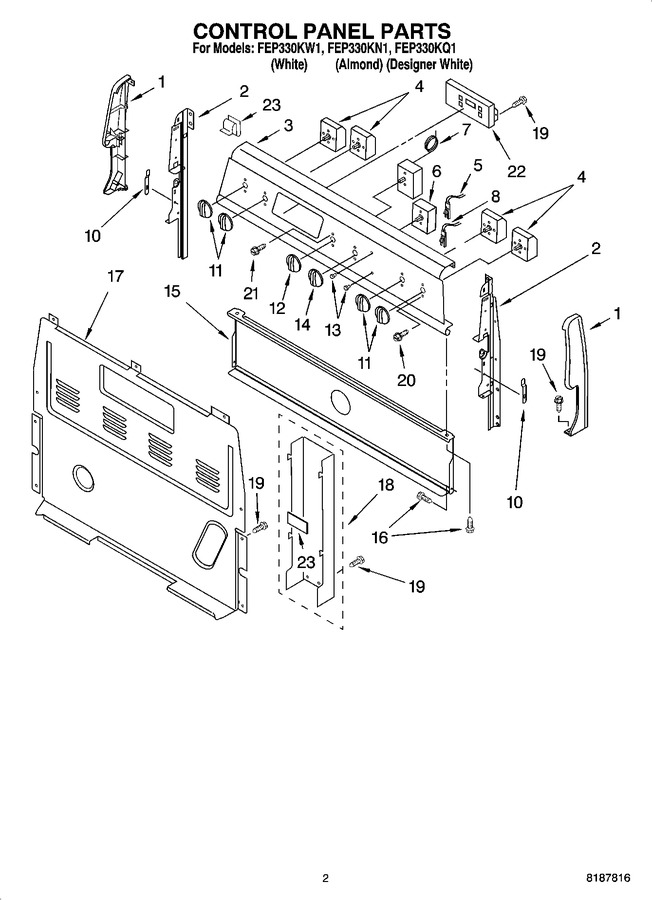 Diagram for FEP330KW1