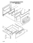 Diagram for 04 - Door And Drawer