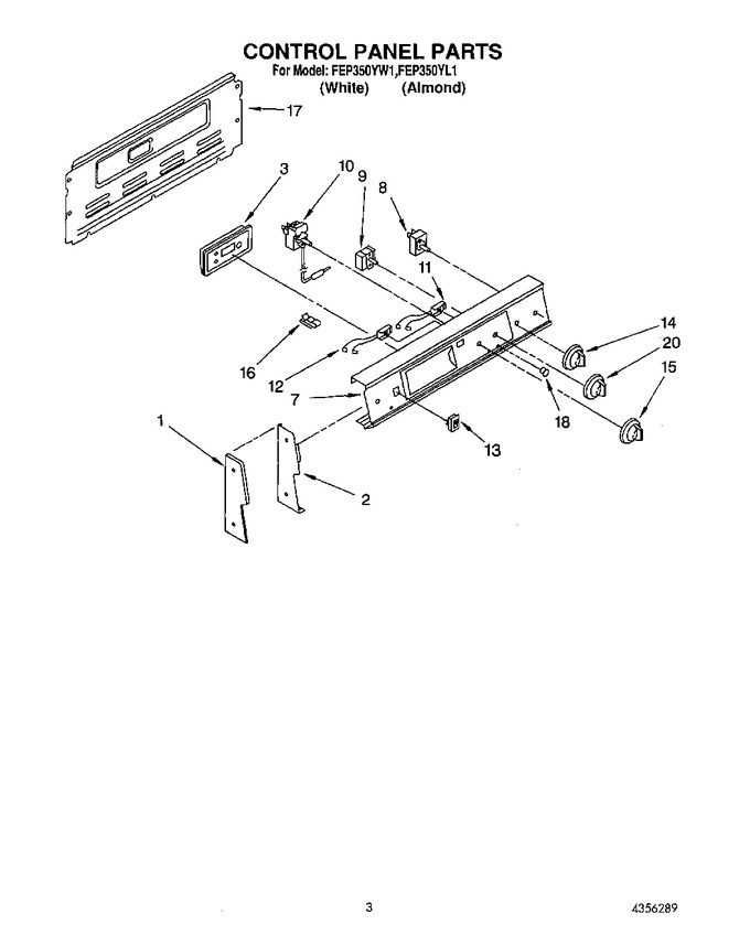 Diagram for FEP350YW1